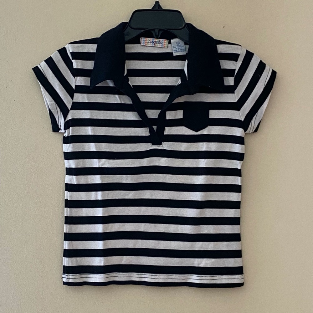 Women's Short Sleeve Collared Tee